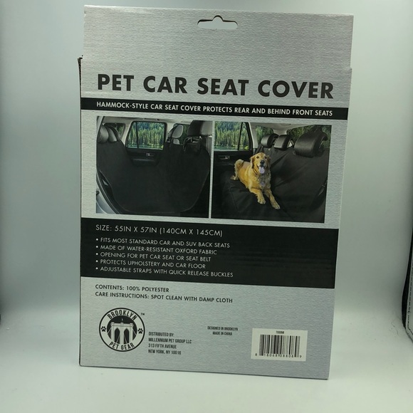 Brooklyn Pet Gear Accessories Pet Car Seat Cover Hammock Style Poshmark